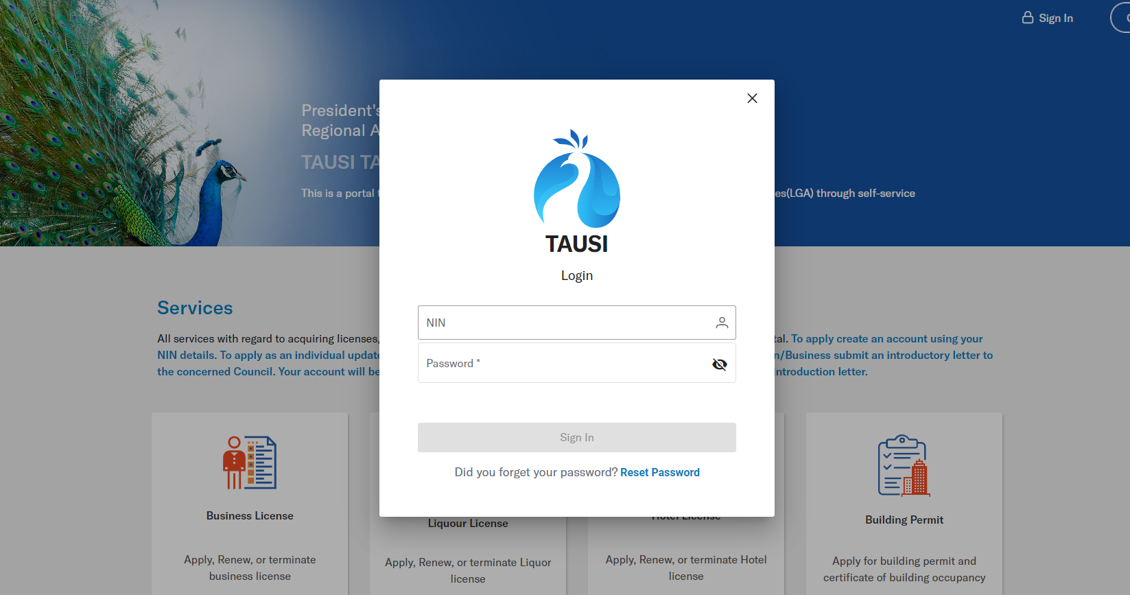 Tausi Tamisemi Portal Login
